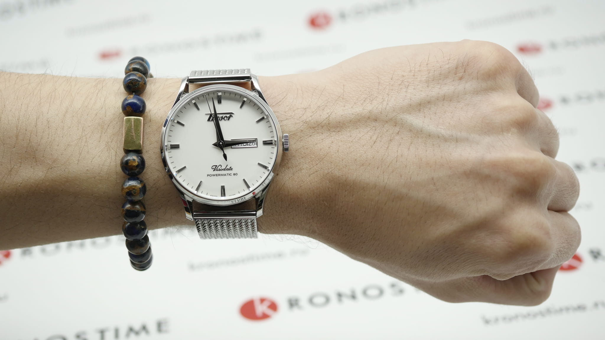 Оригинальные часы Tissot Tissot Heritage Visodate Powermatic 80 T118.430.11.271.00 в фирменной упаковке от производителя